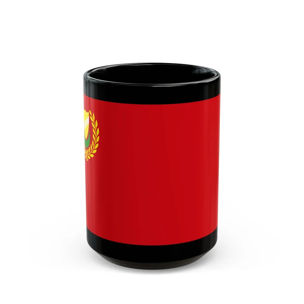 Flag of Kedah Malaysia - Black Coffee Mug-15oz-Go Mug Yourself