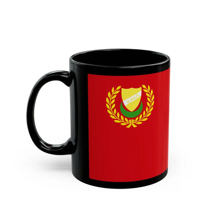 Flag of Kedah Malaysia - Black Coffee Mug-Go Mug Yourself