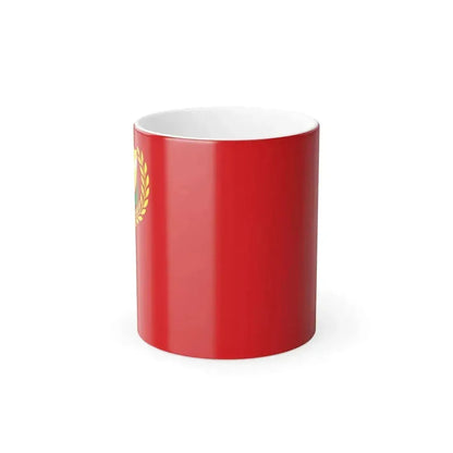 Flag of Kedah Malaysia - Color Changing Coffee Mug 11oz - Go Mug Yourself