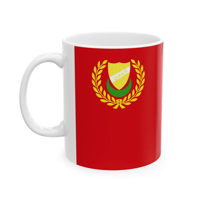 Flag of Kedah Malaysia - White Coffee Mug-Go Mug Yourself