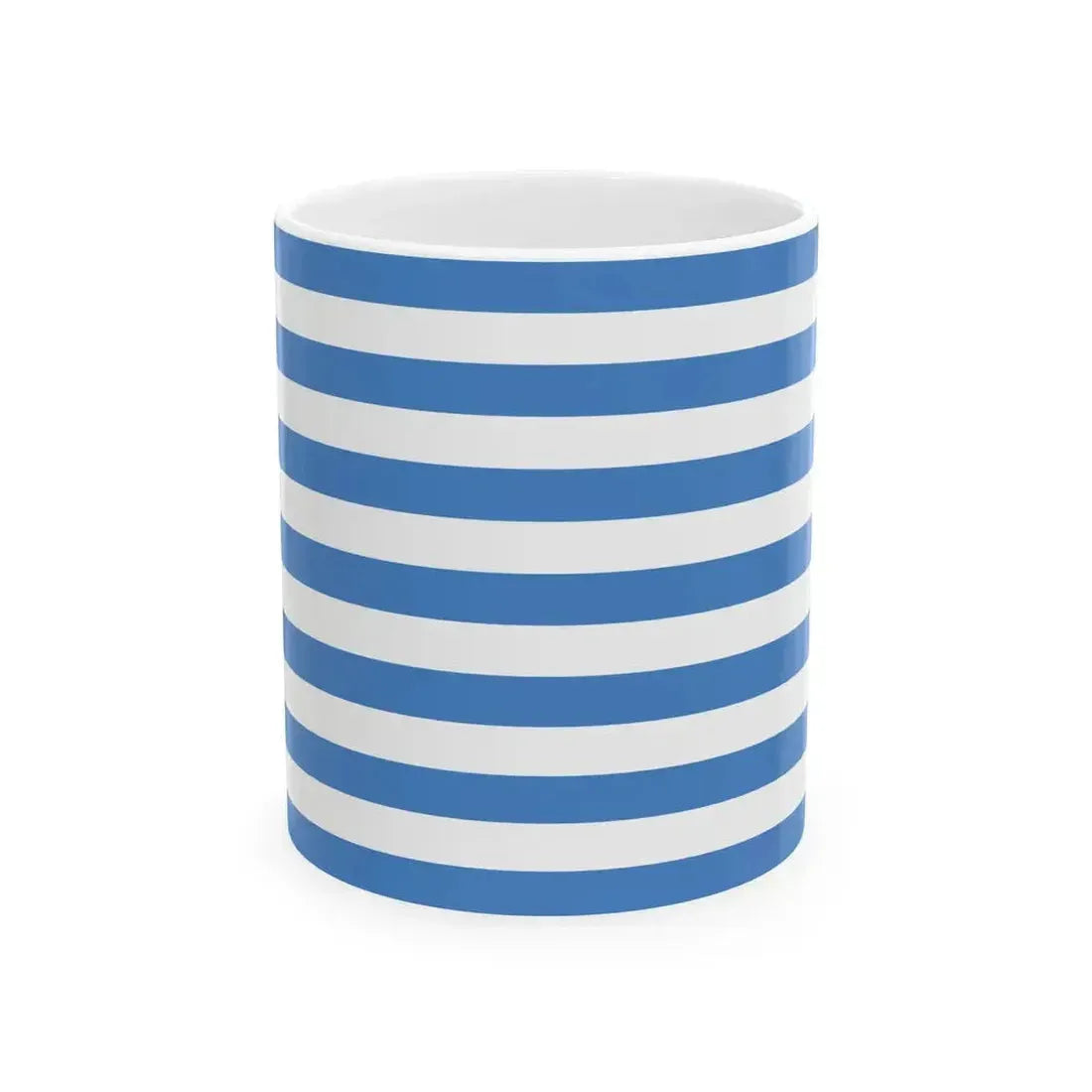 Flag of Kehra Harju County Estonia (Estonia) White Coffee Mug 11oz - Go Mug Yourself