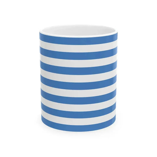 Flag of Kehra Harju County Estonia (Estonia) White Coffee Mug 11oz - Go Mug Yourself