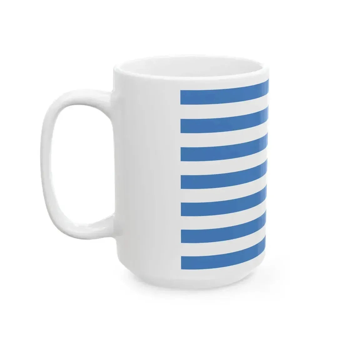 Flag of Kehra Harju County Estonia (Estonia) White Coffee Mug - Go Mug Yourself