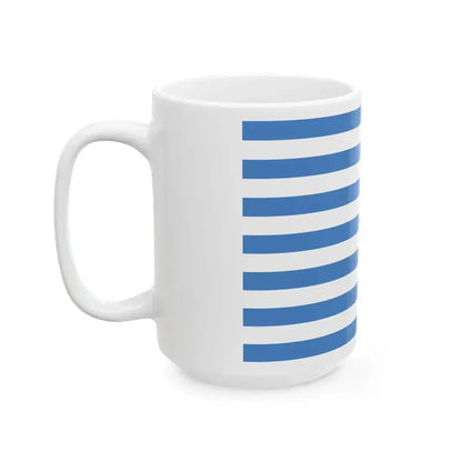 Flag of Kehra Harju County Estonia (Estonia) White Coffee Mug - Go Mug Yourself