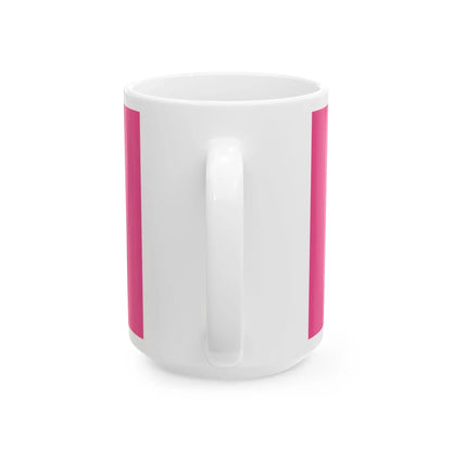 Flag of Kehychivka Raion (Ukraine) White Coffee Mug - Go Mug Yourself