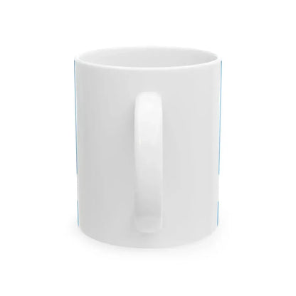 Flag of Keila Parish Harju County Estonia (Estonia) White Coffee Mug - Go Mug Yourself