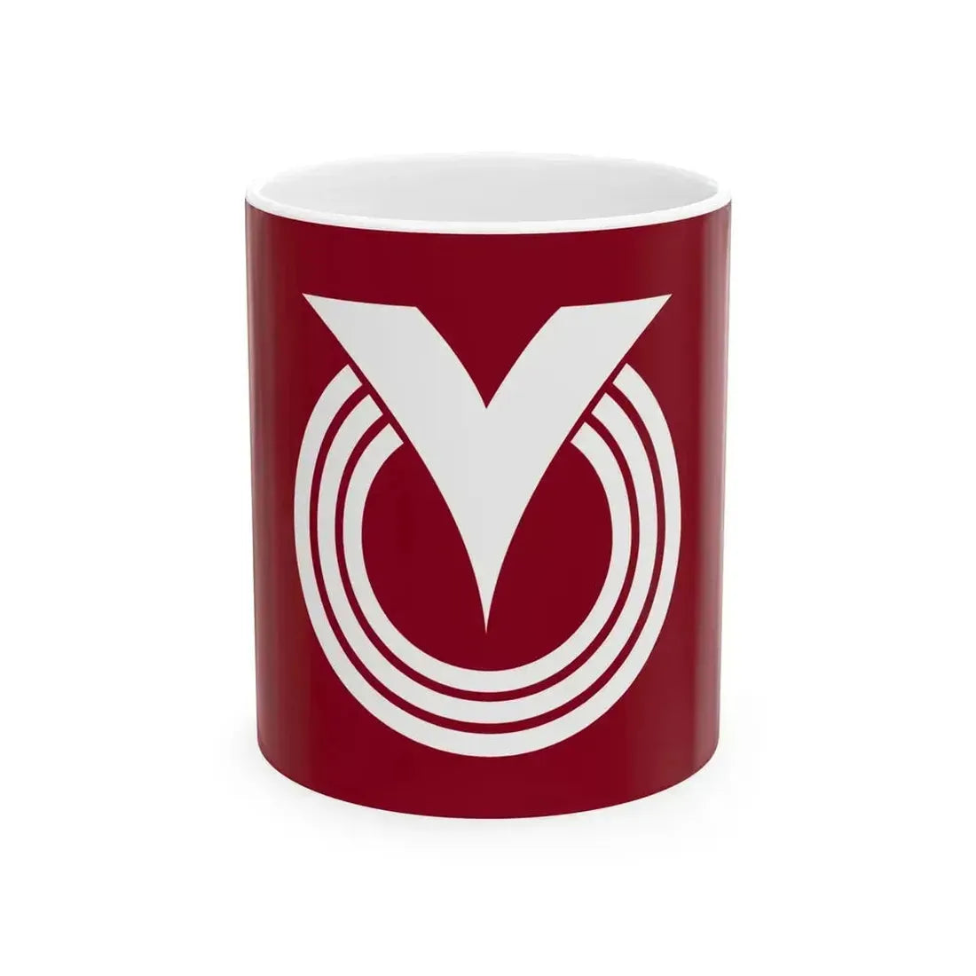 Flag of Keisen Fukuoka (Japan) White Coffee Mug 11oz - Go Mug Yourself