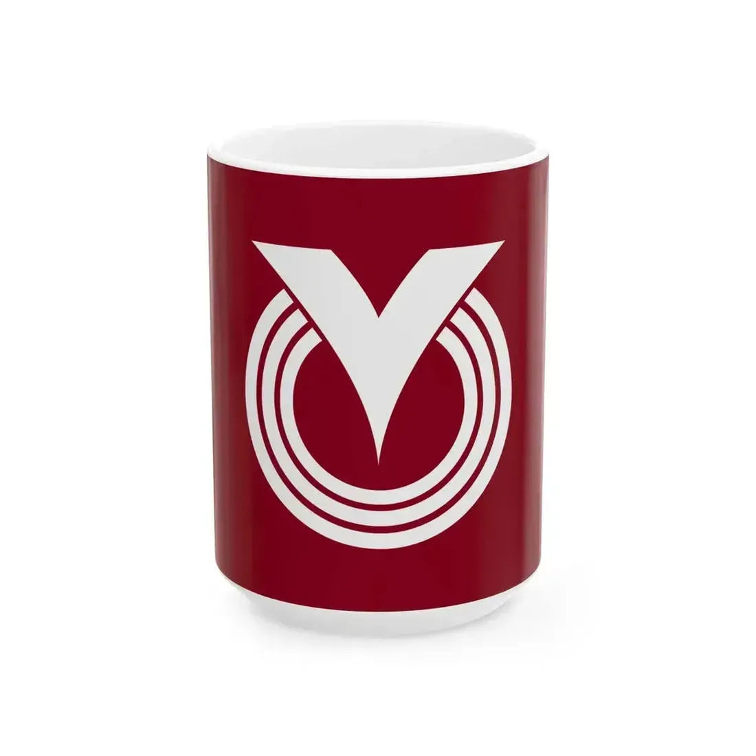 Flag of Keisen Fukuoka (Japan) White Coffee Mug 15oz - Go Mug Yourself