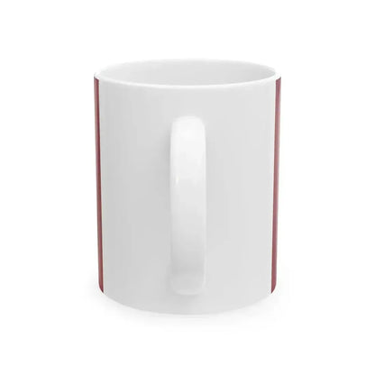 Flag of Keisen Fukuoka (Japan) White Coffee Mug - Go Mug Yourself