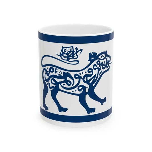 Flag of Kelantan 1912 to 1923 Malaysia - White Coffee Mug 11oz - Go Mug Yourself