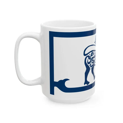 Flag of Kelantan 1912 to 1923 Malaysia - White Coffee Mug - Go Mug Yourself