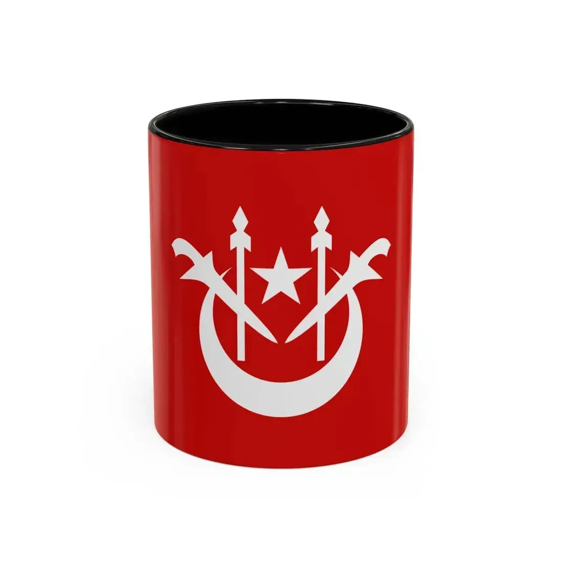 Flag of Kelantan Malaysia - Accent Coffee Mug 11oz Black - Go Mug Yourself
