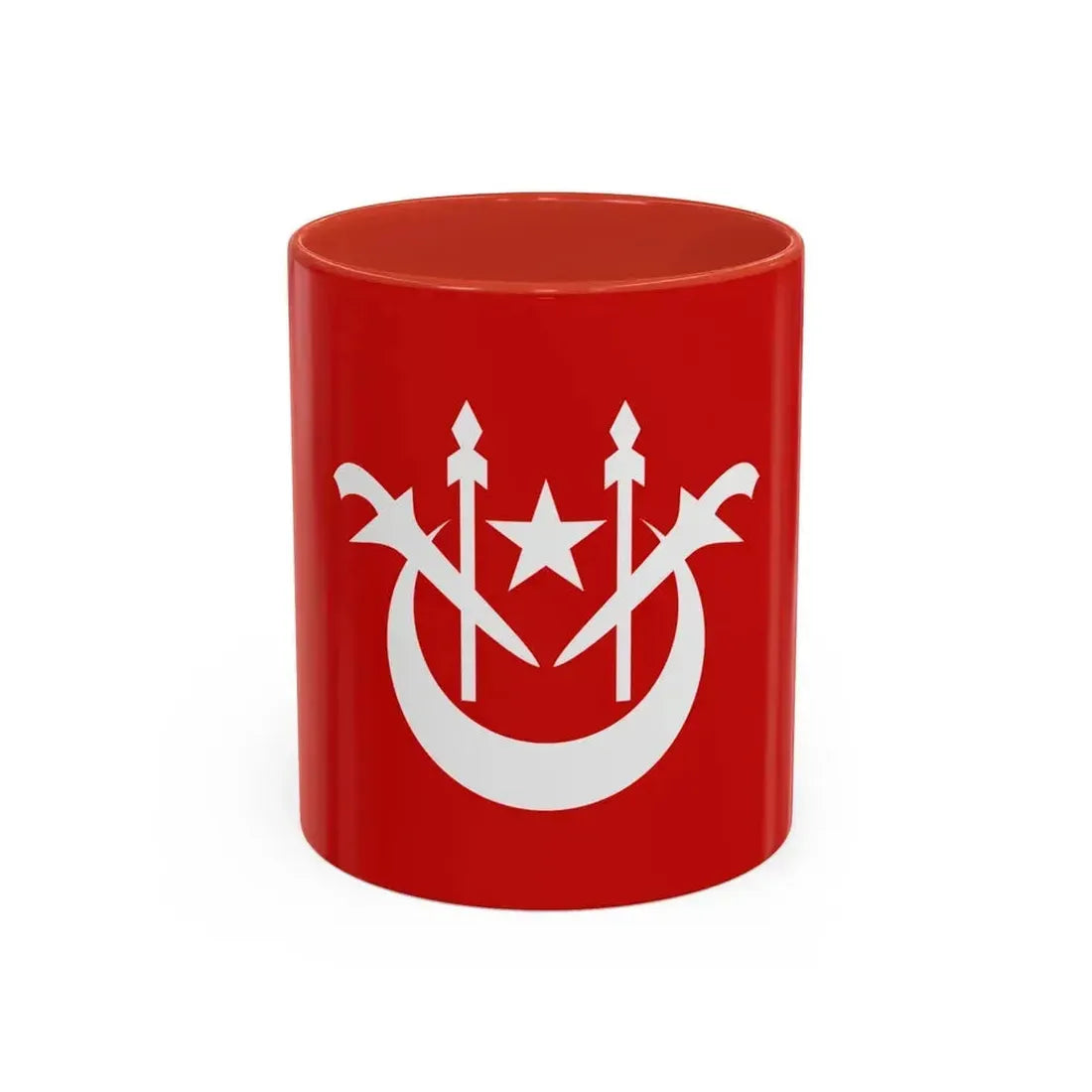 Flag of Kelantan Malaysia - Accent Coffee Mug 11oz Red - Go Mug Yourself