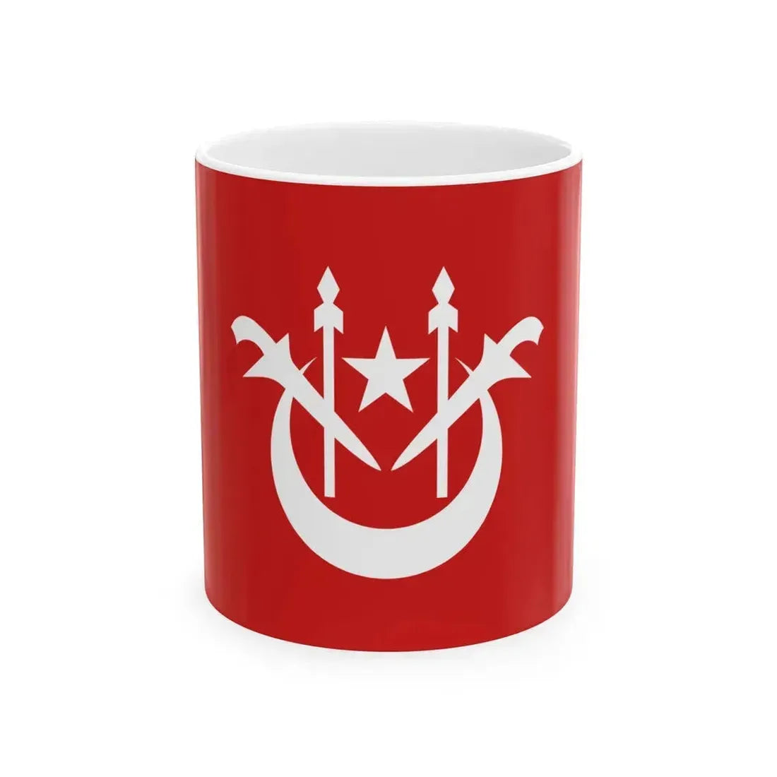Flag of Kelantan Malaysia - White Coffee Mug 11oz - Go Mug Yourself