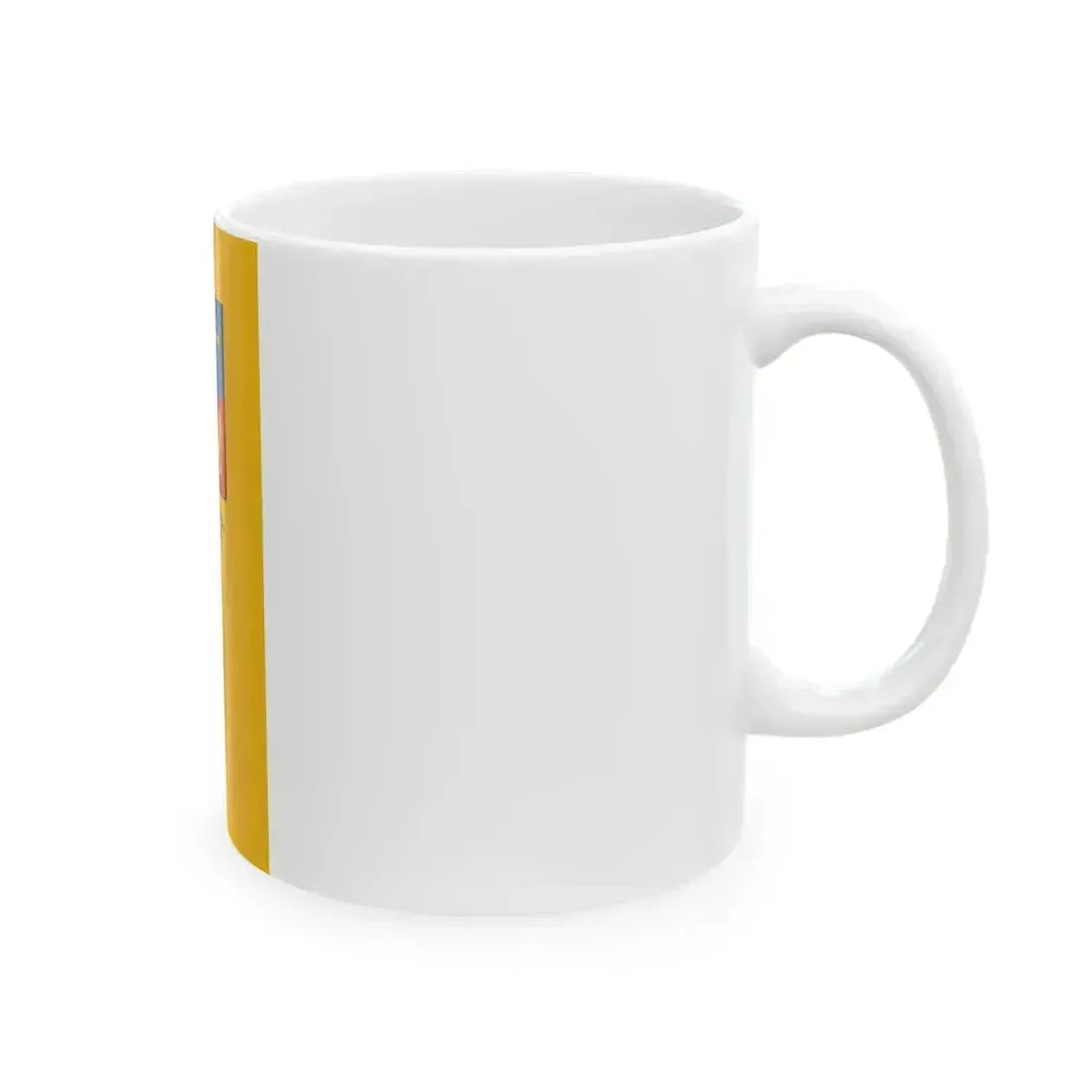 Flag of Kelebia vertical (Hungary) White Coffee Mug - Go Mug Yourself