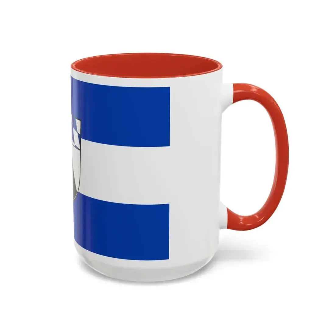 Flag of Kelheim Germany - Accent Coffee Mug - Go Mug Yourself