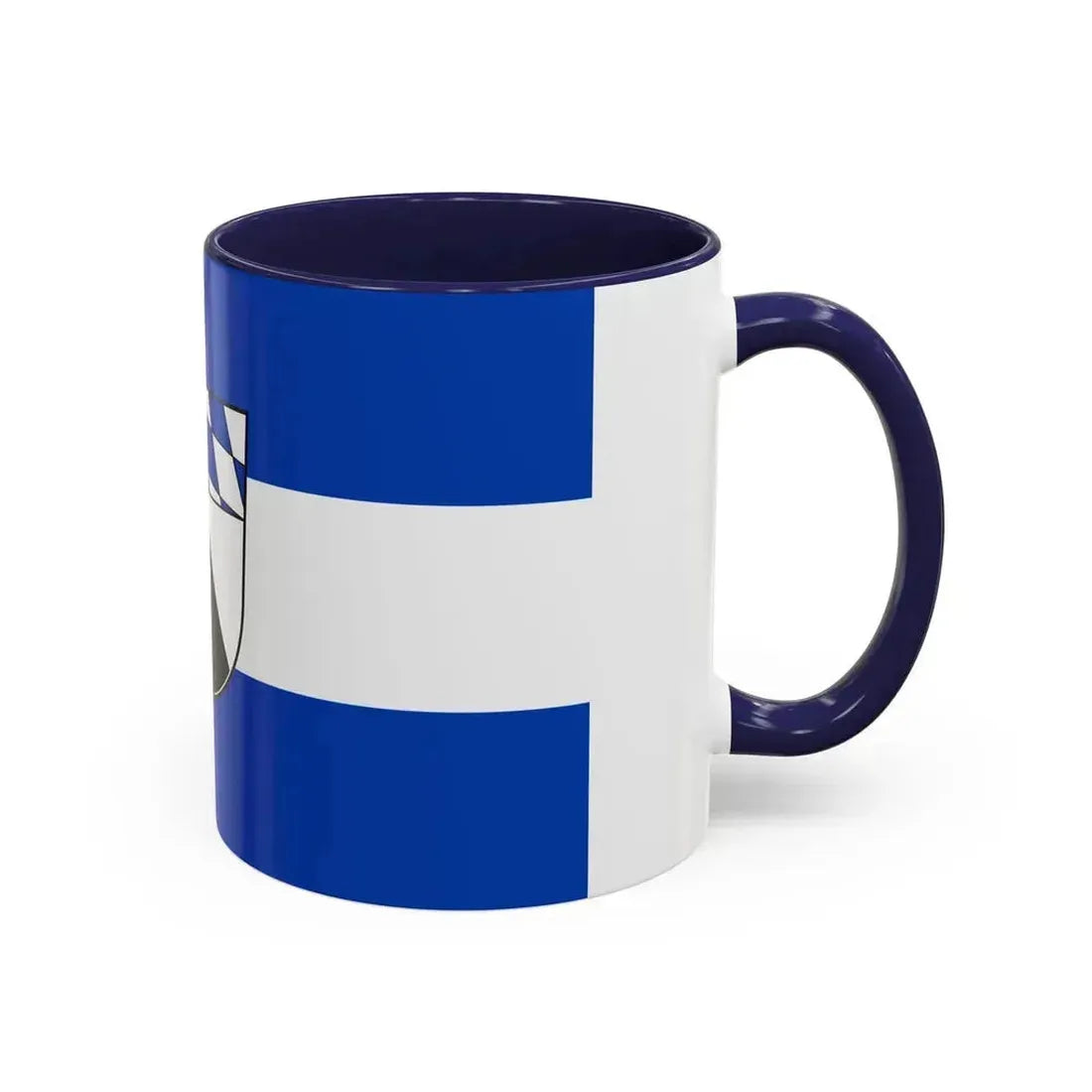 Flag of Kelheim Germany - Accent Coffee Mug - Go Mug Yourself