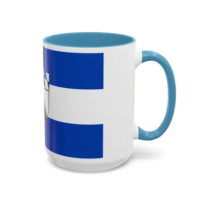 Flag of Kelheim Germany - Accent Coffee Mug - Go Mug Yourself