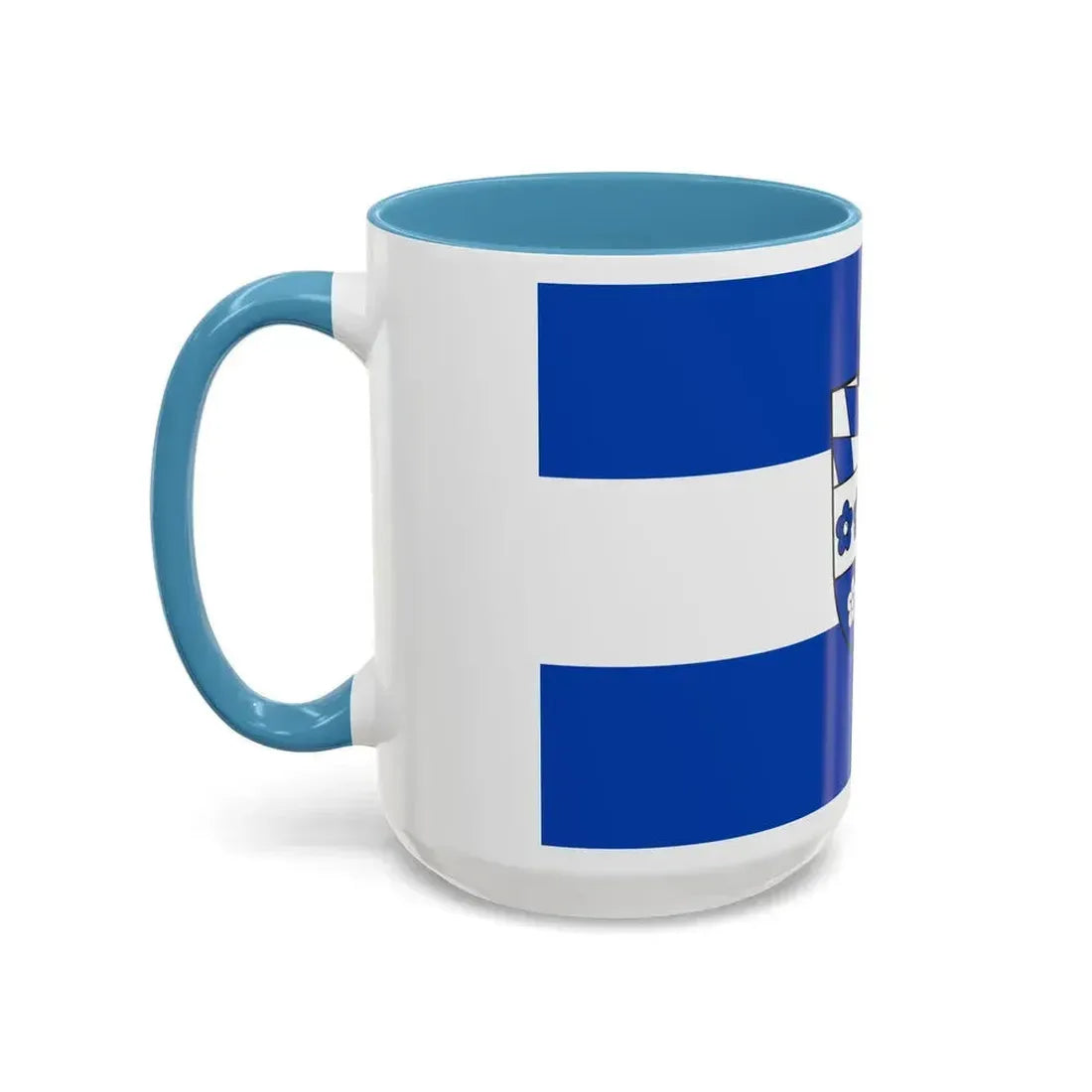 Flag of Kelheim Germany - Accent Coffee Mug - Go Mug Yourself