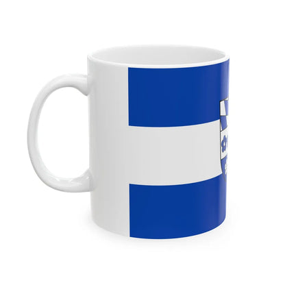 Flag of Kelheim Germany - White Coffee Mug-Go Mug Yourself