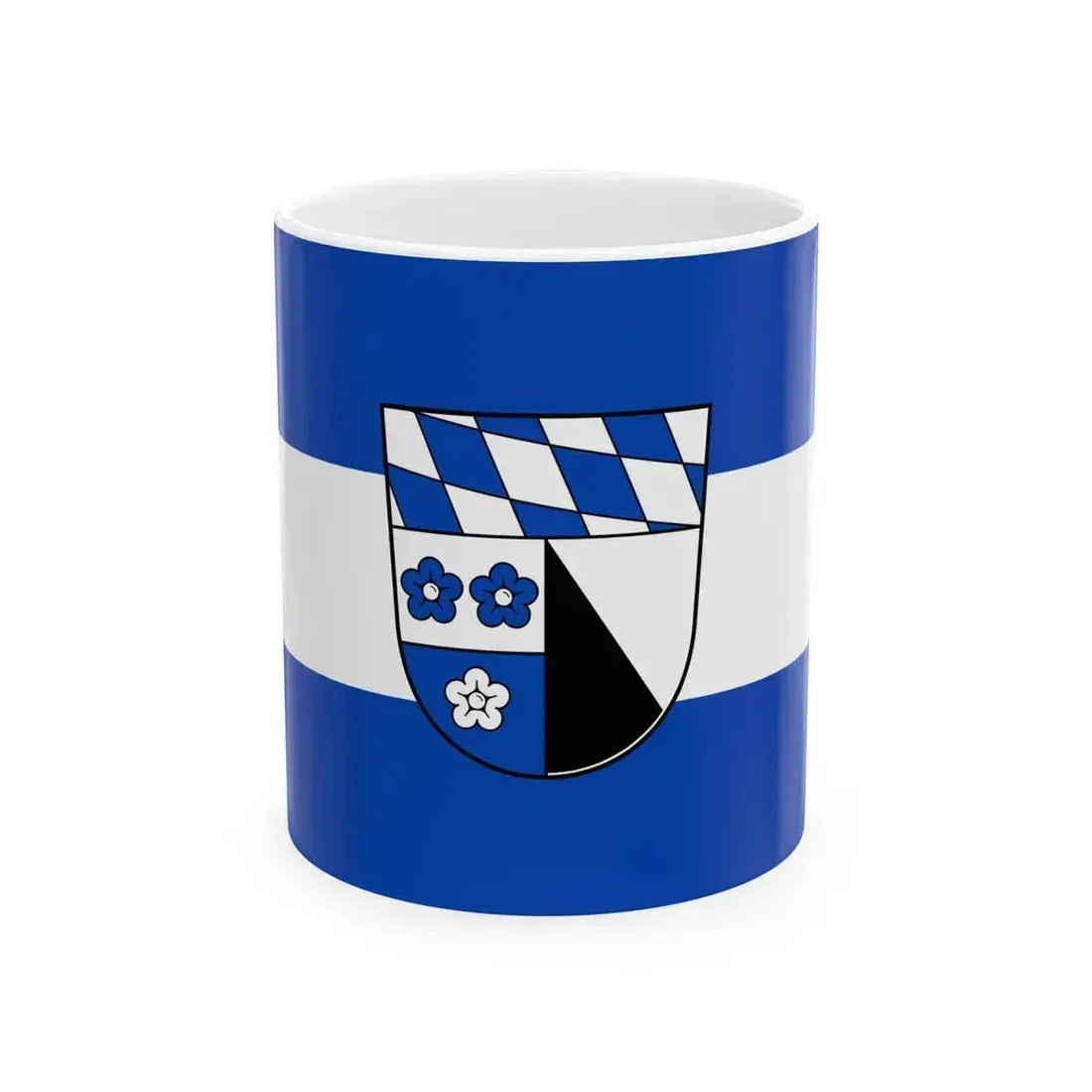 Flag of Kelheim Germany - White Coffee Mug - Go Mug Yourself