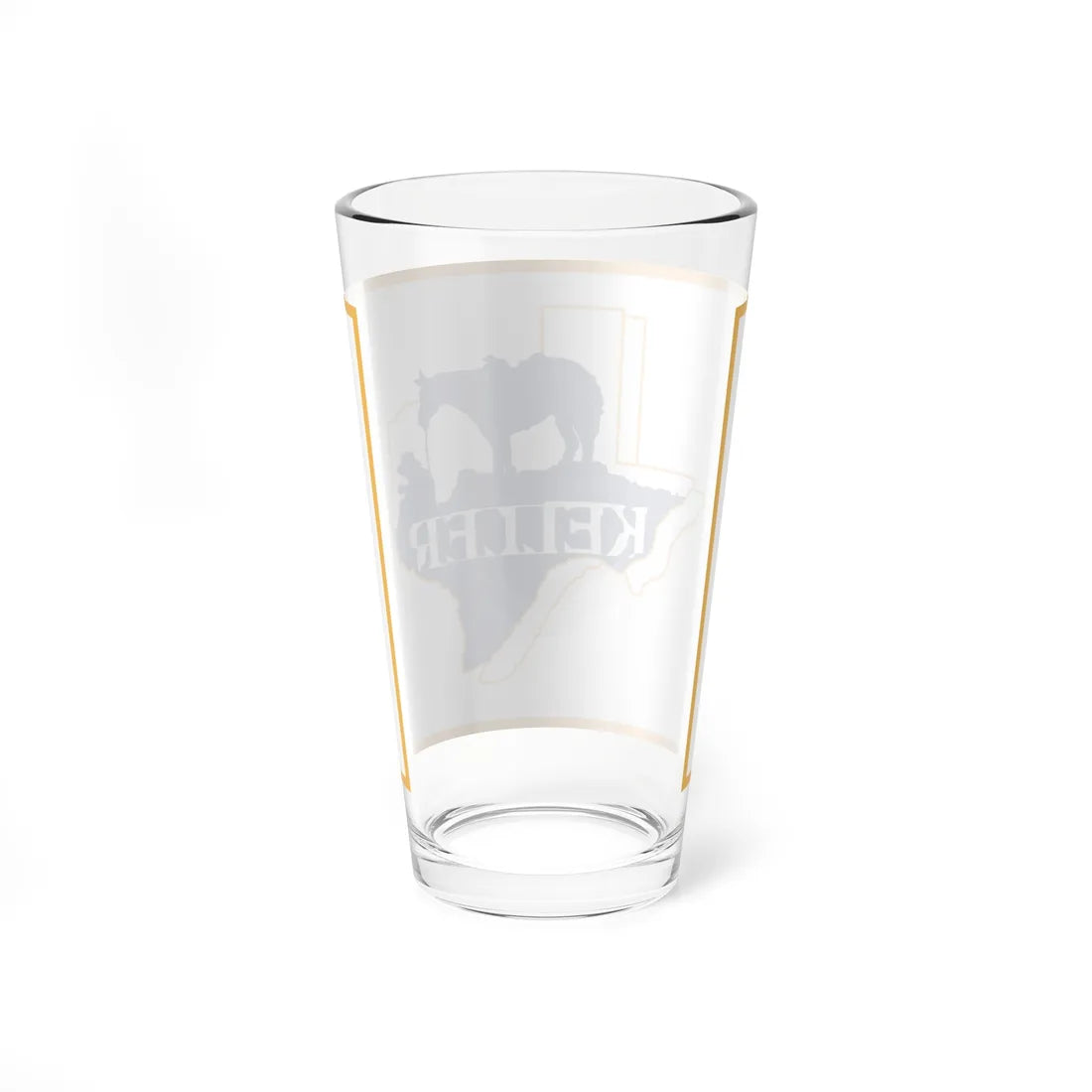 Flag of Keller Texas (United States) Pint Glass 16oz - Go Mug Yourself