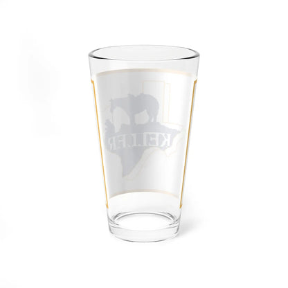 Flag of Keller Texas (United States) Pint Glass 16oz - Go Mug Yourself