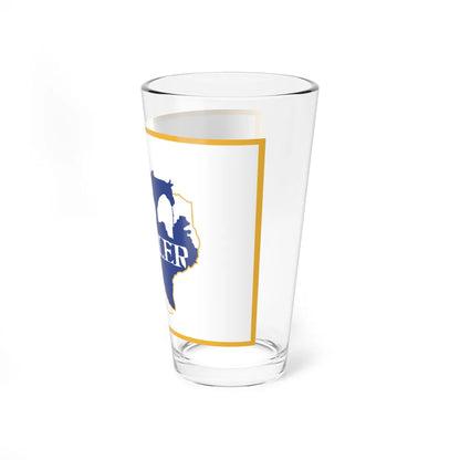 Flag of Keller Texas (United States) Pint Glass 16oz - Go Mug Yourself