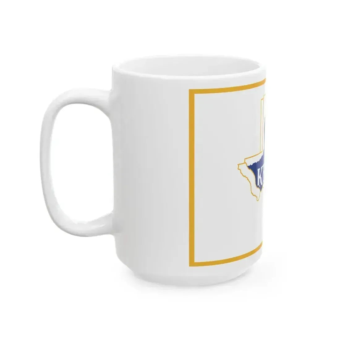 Flag of Keller Texas (United States) White Coffee Mug - Go Mug Yourself