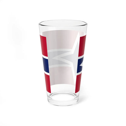 Flag of Kelley Iowa (United States) Pint Glass 16oz - Go Mug Yourself