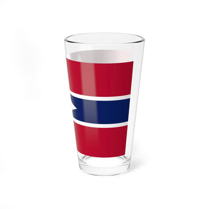 Flag of Kelley Iowa (United States) Pint Glass 16oz - Go Mug Yourself