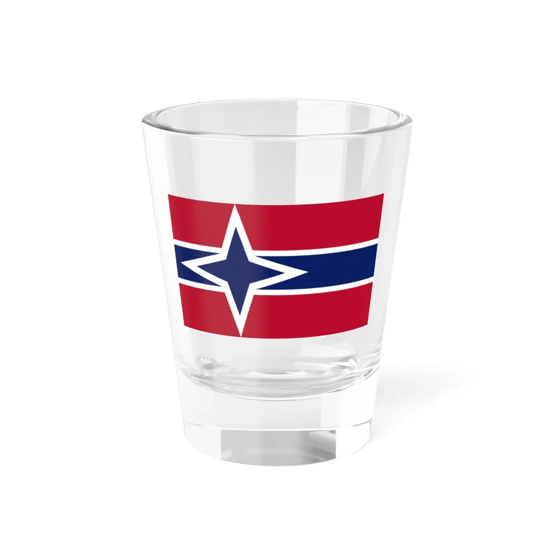 Flag of Kelley Iowa (United States) Shot Glass 1.5oz 1.5oz - Go Mug Yourself