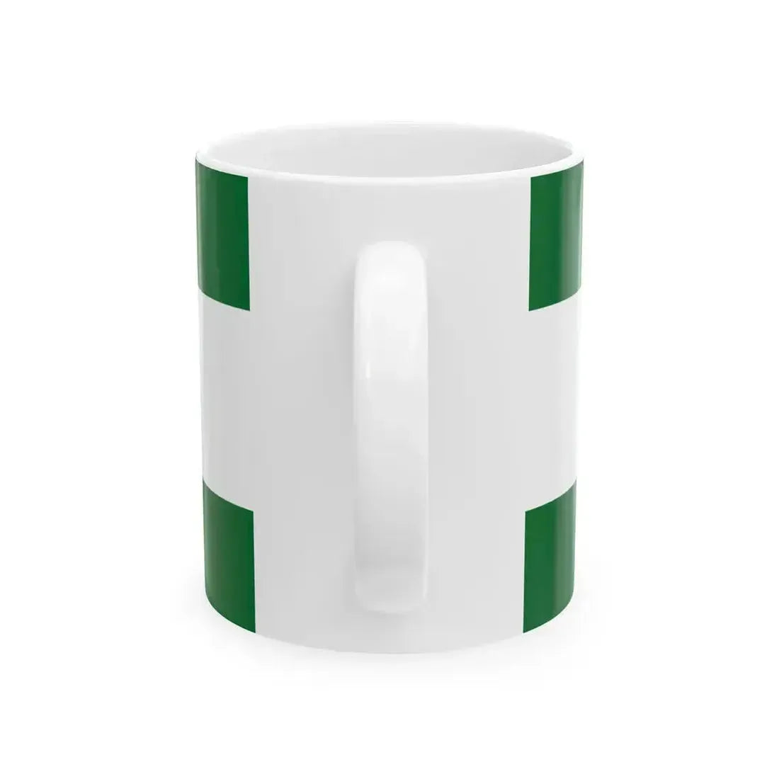 Flag of Kemence (Hungary) White Coffee Mug - Go Mug Yourself