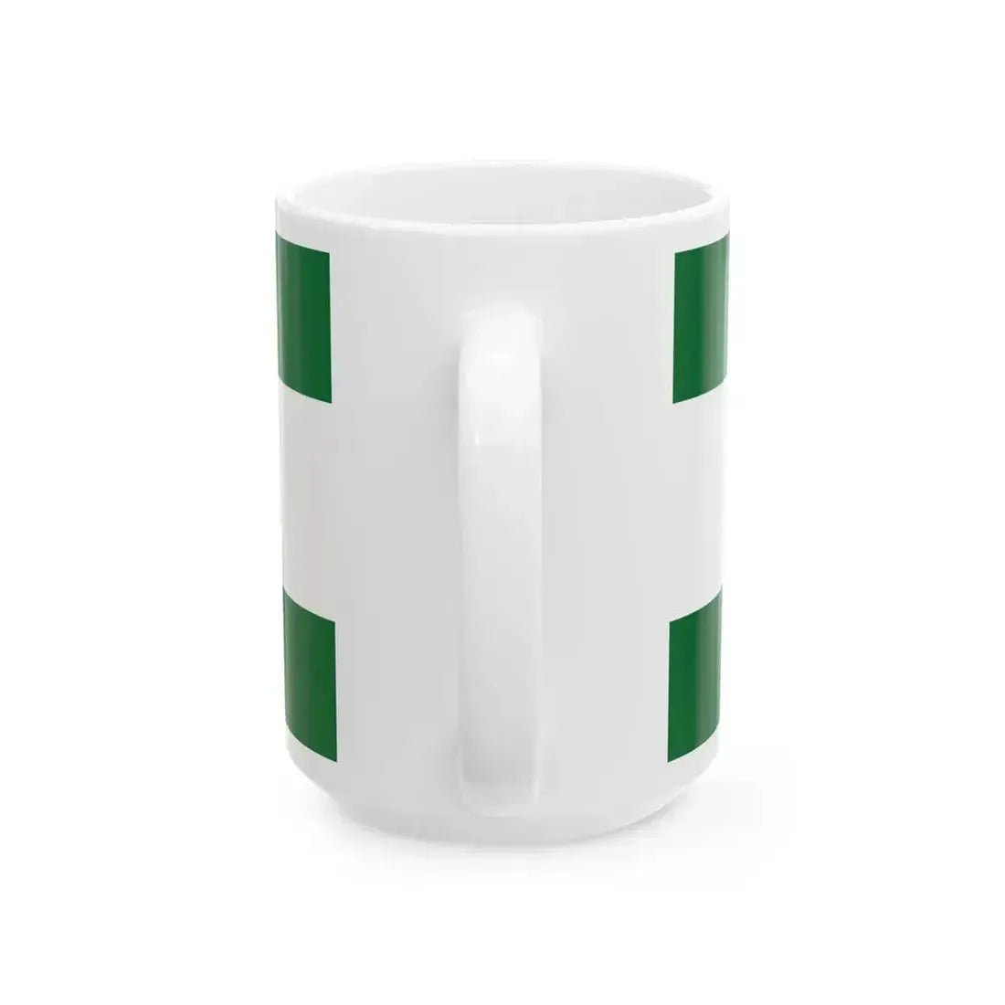 Flag of Kemence (Hungary) White Coffee Mug - Go Mug Yourself