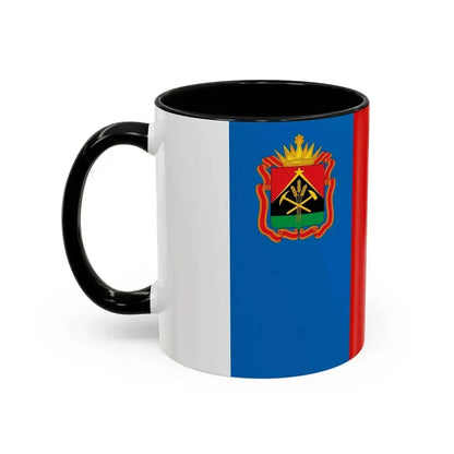 Flag of Kemerovo Oblast Russia - Accent Coffee Mug - Go Mug Yourself