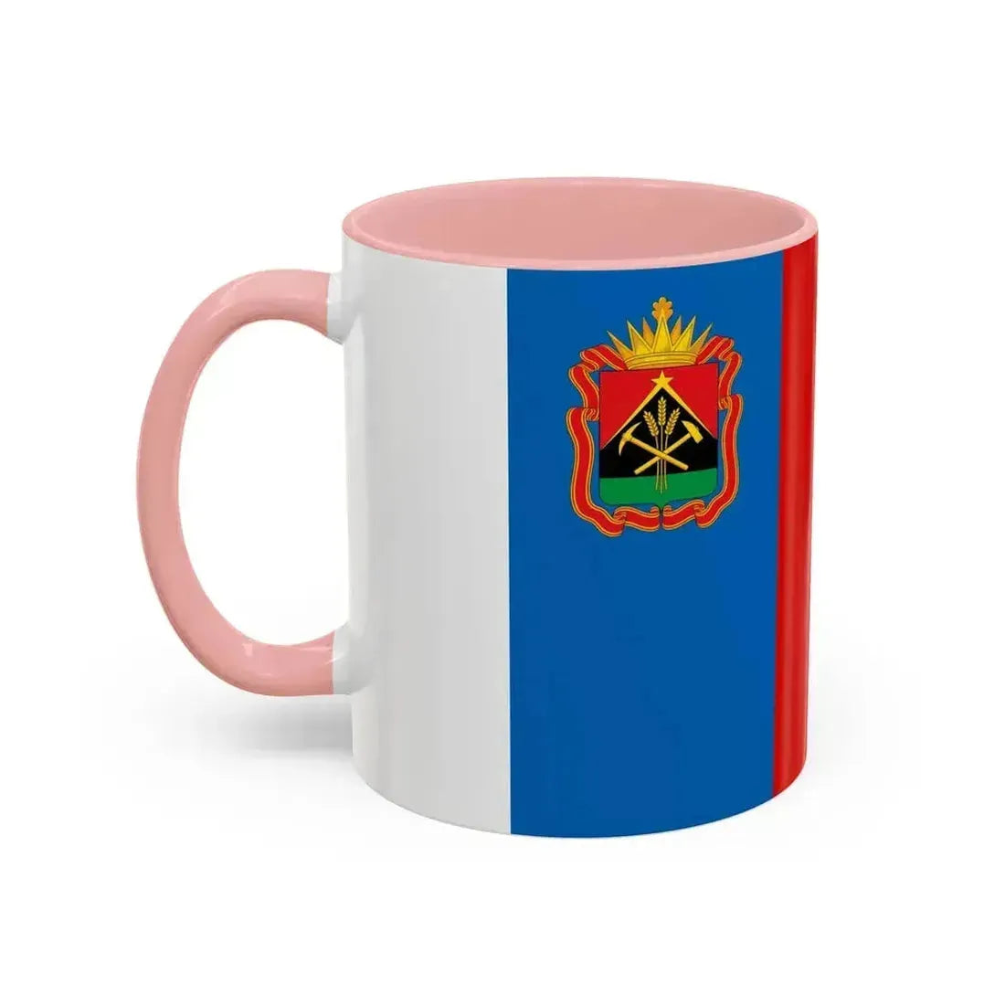 Flag of Kemerovo Oblast Russia - Accent Coffee Mug - Go Mug Yourself