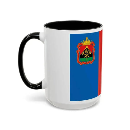 Flag of Kemerovo Oblast Russia - Accent Coffee Mug - Go Mug Yourself