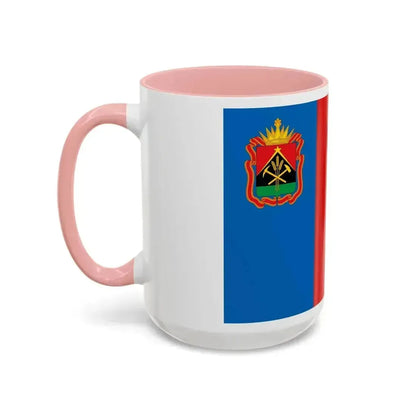Flag of Kemerovo Oblast Russia - Accent Coffee Mug - Go Mug Yourself