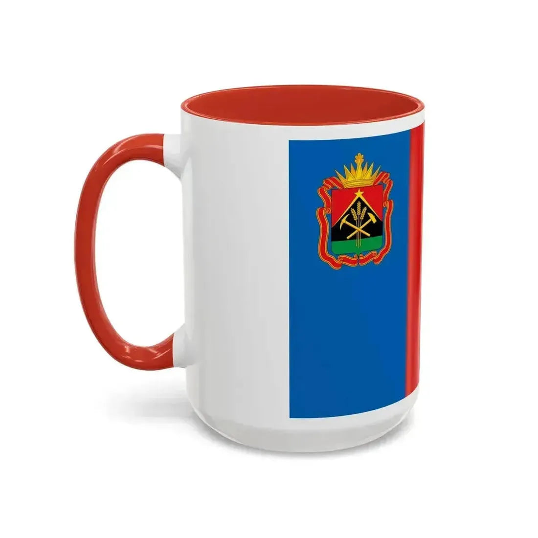 Flag of Kemerovo Oblast Russia - Accent Coffee Mug - Go Mug Yourself
