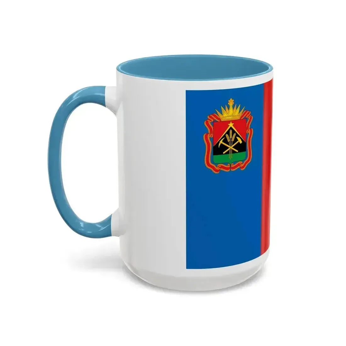 Flag of Kemerovo Oblast Russia - Accent Coffee Mug - Go Mug Yourself