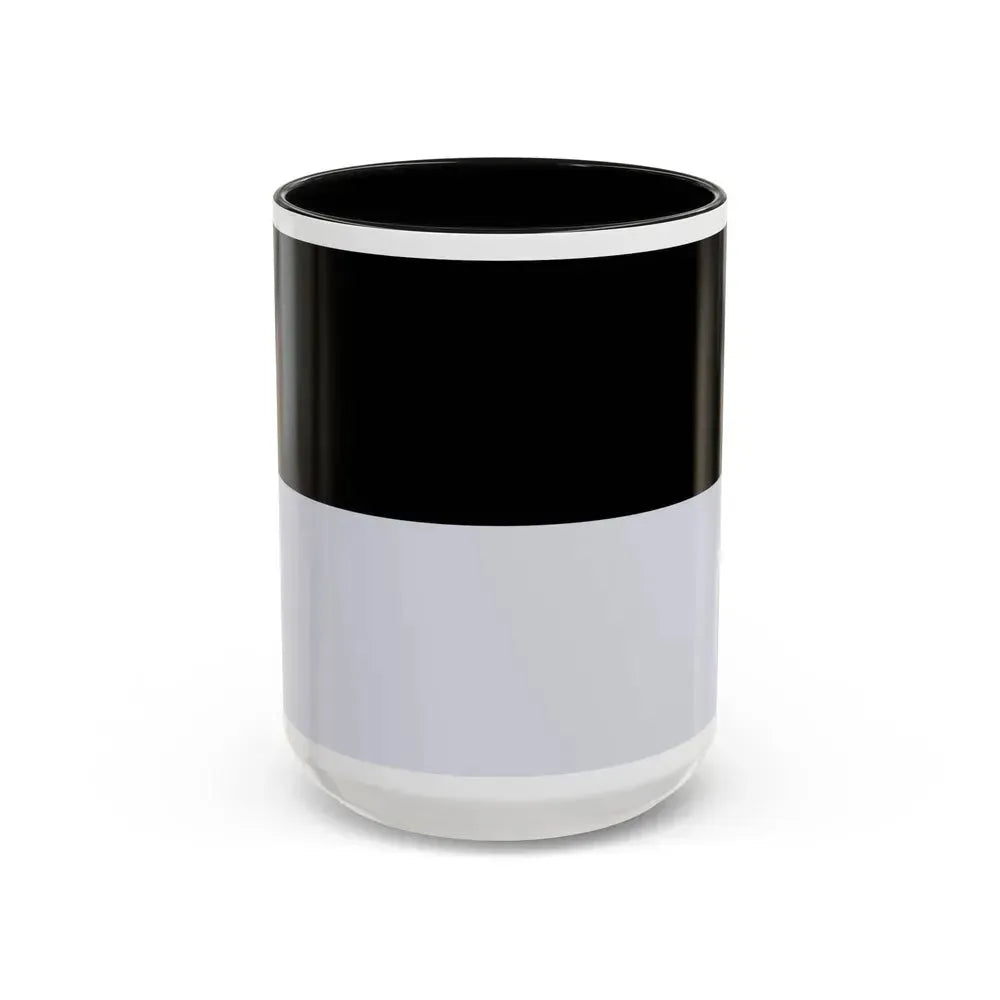 Flag of Kempten Germany - Accent Coffee Mug 15oz Black - Go Mug Yourself