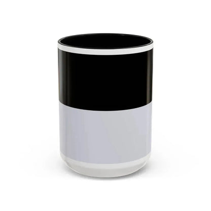 Flag of Kempten Germany - Accent Coffee Mug 15oz Black - Go Mug Yourself
