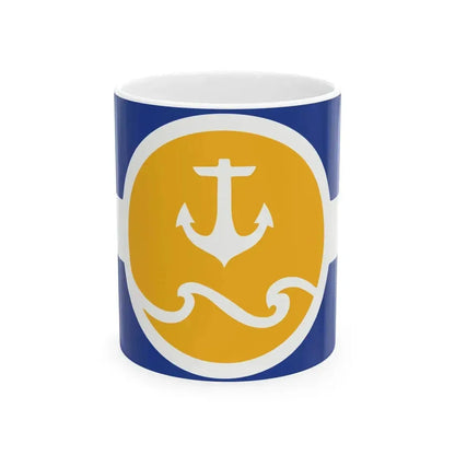Flag of Kennebunkport Maine (United States) White Coffee Mug 11oz - Go Mug Yourself