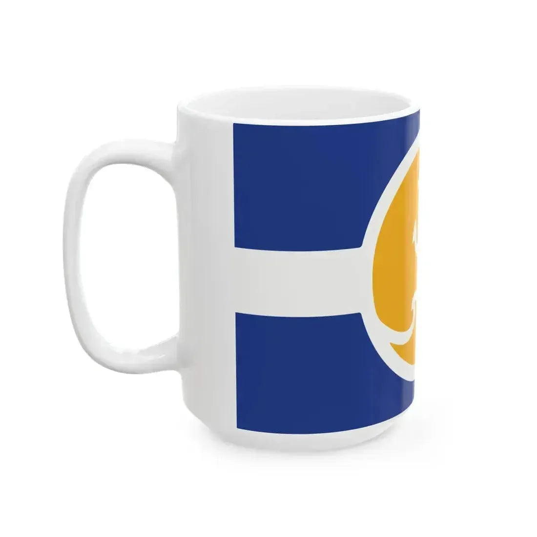 Flag of Kennebunkport Maine (United States) White Coffee Mug - Go Mug Yourself