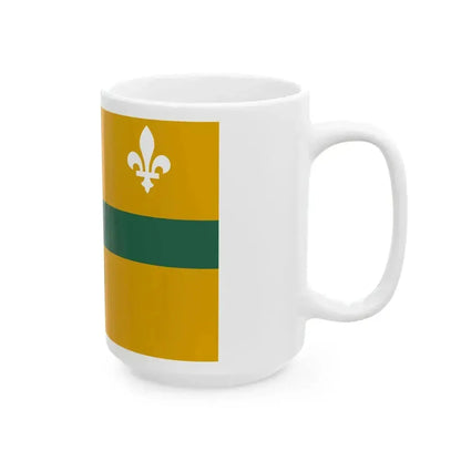 Flag of Kenner Louisiana (United States) White Coffee Mug - Go Mug Yourself