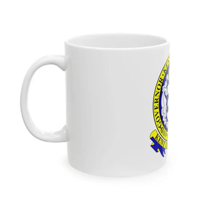 Flag of Kent County Delaware (United States) White Coffee Mug - Go Mug Yourself