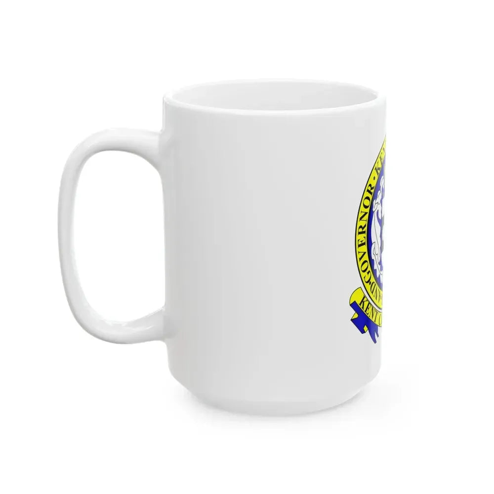 Flag of Kent County Delaware (United States) White Coffee Mug - Go Mug Yourself