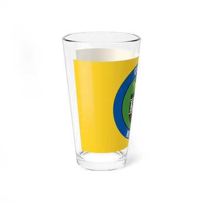 Flag of Kent County Michigan (United States) Pint Glass 16oz - Go Mug Yourself