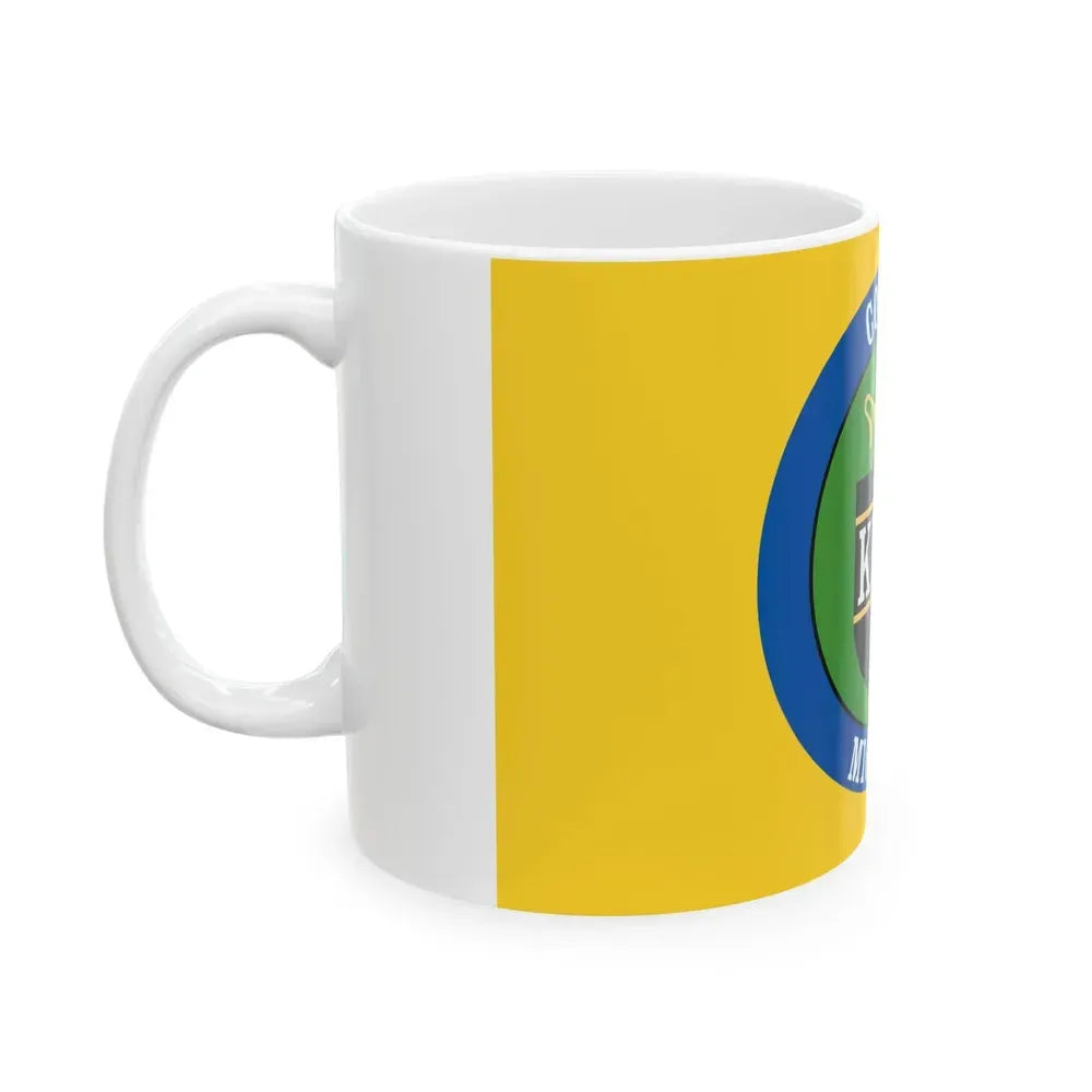 Flag of Kent County Michigan (United States) White Coffee Mug - Go Mug Yourself