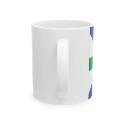 Flag of Kent Ohio (United States) White Coffee Mug - Go Mug Yourself